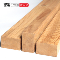 Hundreds of strong anti-corrosive wood flooring Zhangzi pine deep carbonated wood outdoor slab patio wood square wood squared 45 * 28