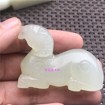 Do the old Yupei to make the ancient play jade collection technique jade sculpture simple imitation ancient Han Dynasty jade ancient jade ancient jade pendant
