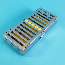 Stainless steel sterilization container five sticks