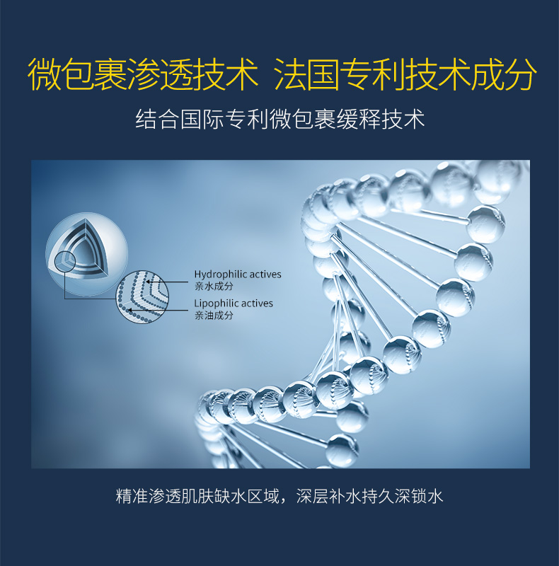国家地理限量定制款 透蜜 玻尿酸补水护肤品5件套盒 图4