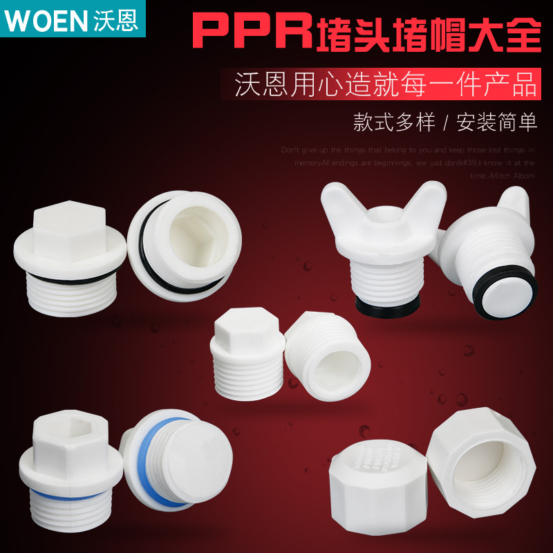 4 Minutes Ppr Silk Jam Outer internal silk choke plug 20 25 6 points PPR Outer internal tooth choke plug PPR water pipe fittings-Taobao