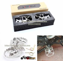 R1200GS waterbird F800GS F650GS F700GS F800R modified spring stainless steel movable pedal