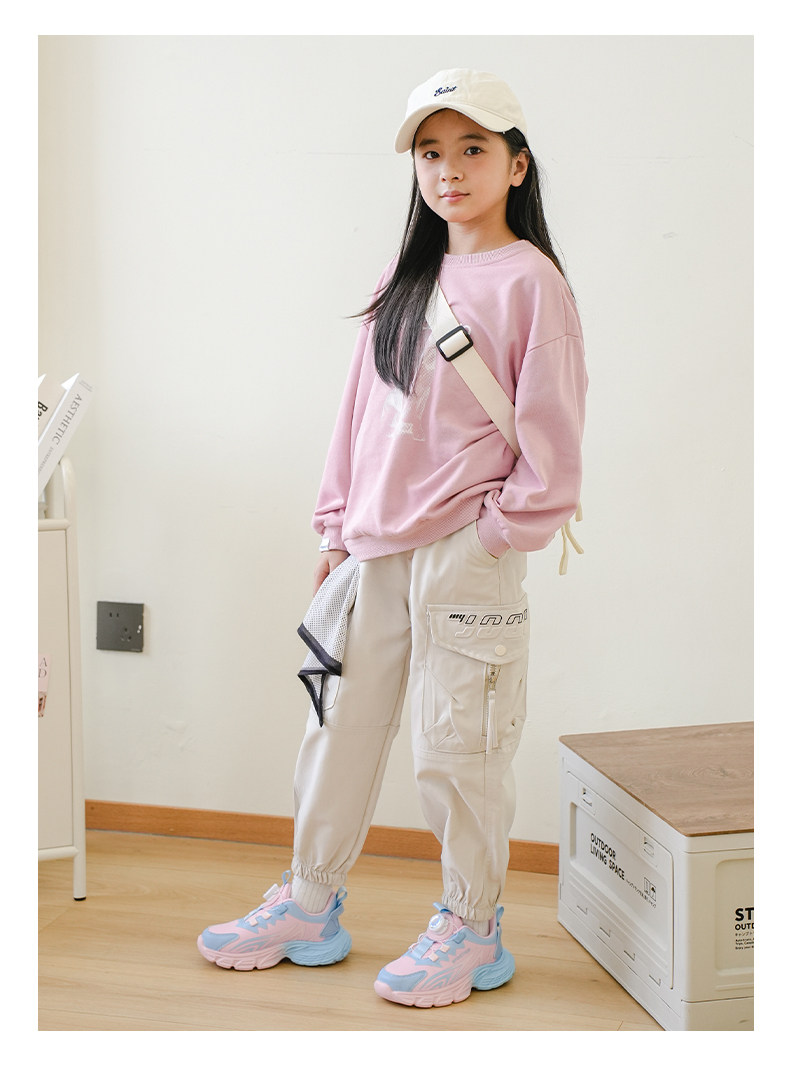 女童运动鞋秋冬2026新款儿童跑步鞋女孩中大童公主鞋软底学生休闲 — 13