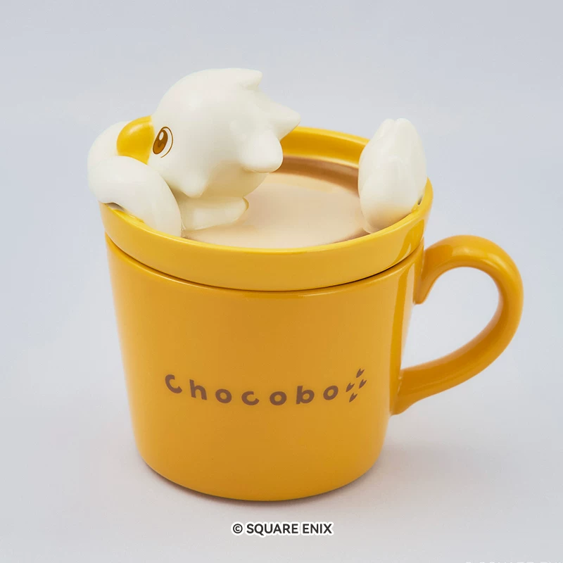 [GSC Spot] Финал Fantasy Latte Art cup - фигура Чокобо модели Final Fantasy