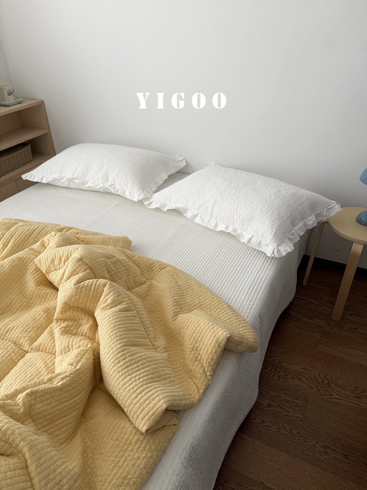 Корейское мягкое пушистое одеяло-хлеб | Простое однотонное стеганое хлопковое цельное одеяло весна-осень четыре сезона