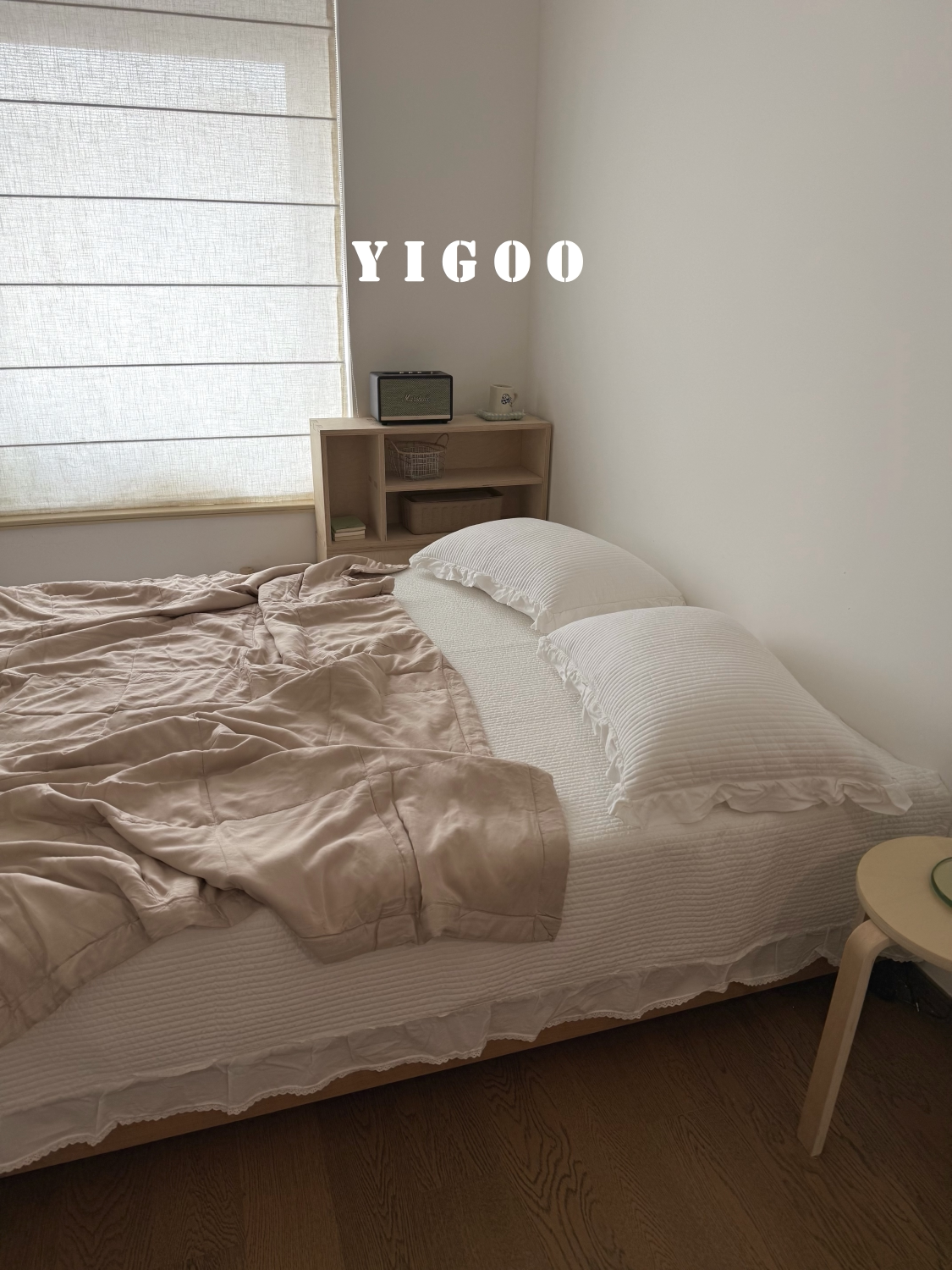 Корейское простое ультрамягкое двустороннее стираемое летнее одеяло из тенселя лиоцелл с охлаждающим эффектом