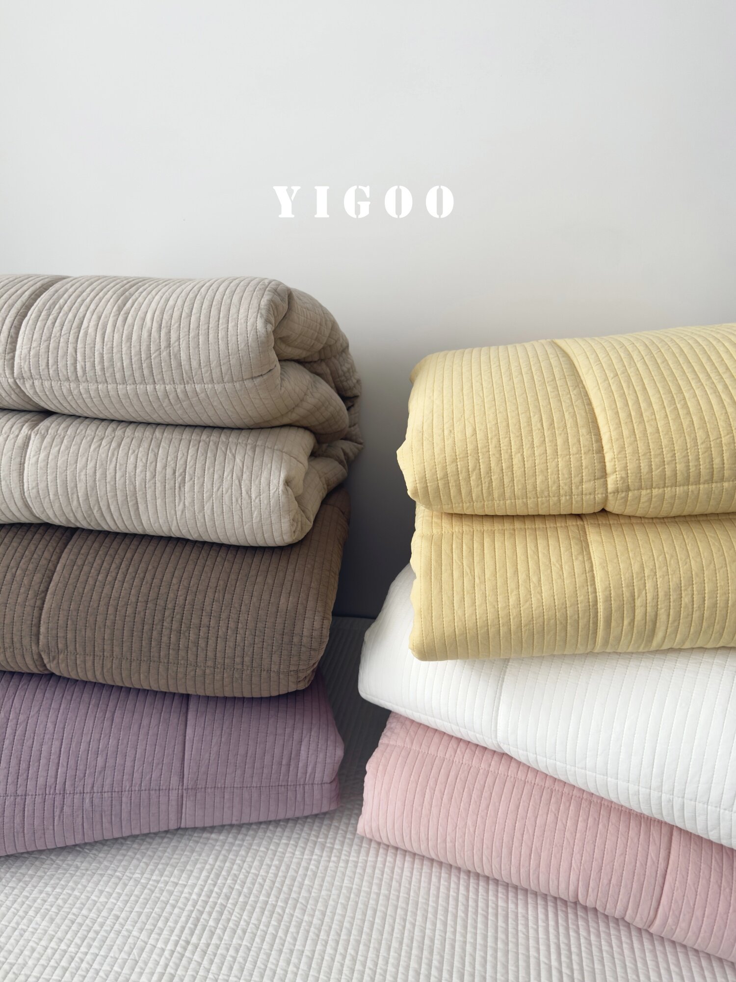 Корейское мягкое пушистое одеяло-хлеб | Простое однотонное стеганое хлопковое цельное одеяло весна-осень четыре сезона