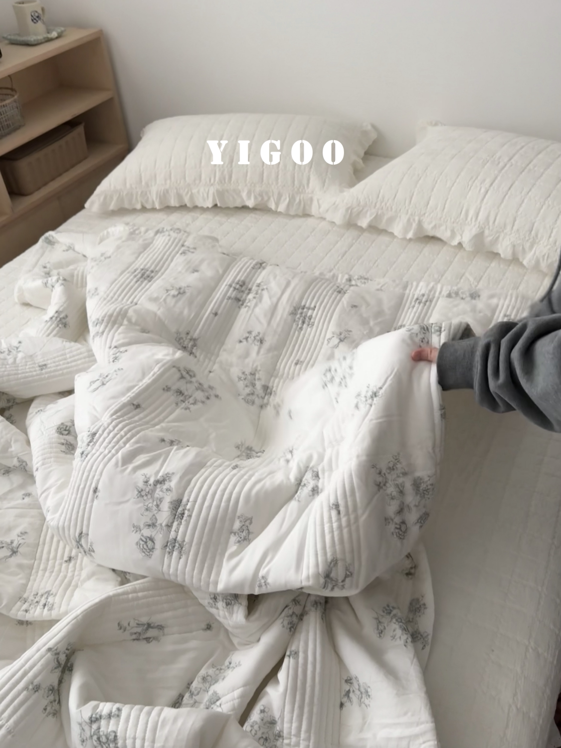 Корейское двустороннее одеяло из модала для кондиционера мягкое прохладное машинная стирка