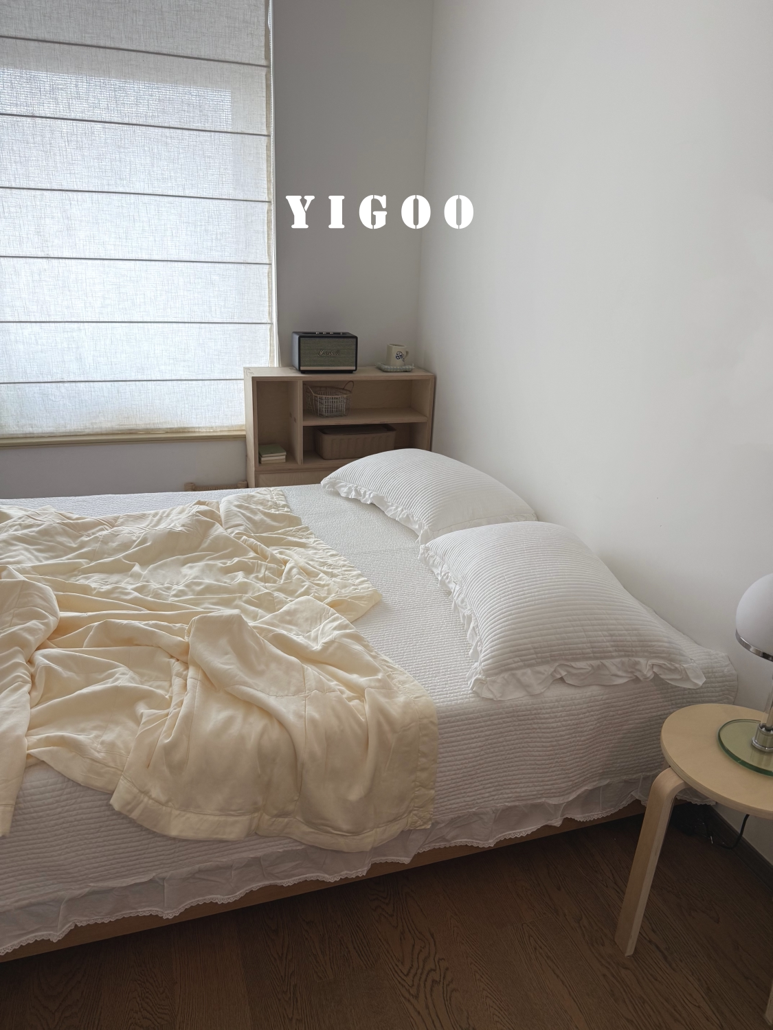 Корейское простое ультрамягкое двустороннее стираемое летнее одеяло из тенселя лиоцелл с охлаждающим эффектом