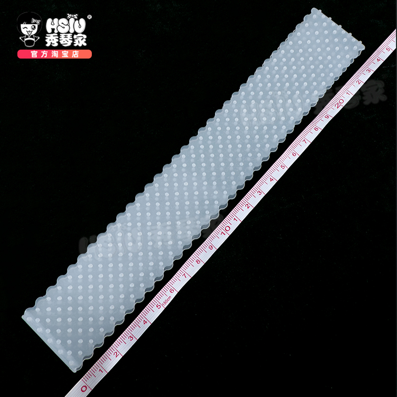 Long Transparent [24Cm]Xiuqin family   Wigs silica gel Hair band   spica  stage   Antiskid belt   Headband cos   fixed   Prevent falling Pressure hair