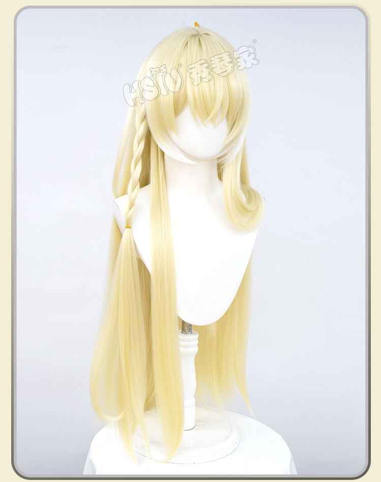 Arknights Vulpisfoglia Cosplay Kostüm mit Perücke und Ohrenschwanz 24