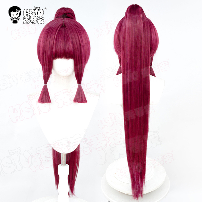 Xiuqin's Hua Jiang Hu: the Unruly One, Chi Meng Cosplay Wig, Middle Part Scalp, Fluffy Hair, Tiger's Mouth Clip Ponytail Xiuqin's Hua Jiang Hu: the Unruly One, Chi Meng Cosplay Wig, Middle Part Scalp, Fluffy Hair, Tiger's Mouth Clip Ponytail