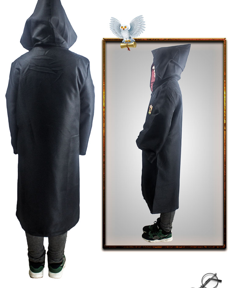 [Hiển thị đàn piano _ Harry Potter trang phục cosplay trẻ em] nam và nữ mặc áo choàng ma thuật biểu diễn đồng phục áo choàng trường bộ đồ cosplay