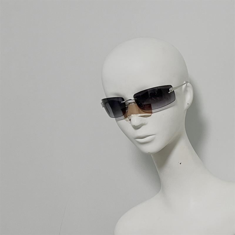 Ct0503 Frameless Design Sunglasses Leopard Head Titanium Hypoallergenic Frame Sunglasses 2026 New Model