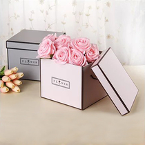 Feichun flower packaging box High-grade Korean gift box Square hug box Floral bouquet package flower box bouquet material