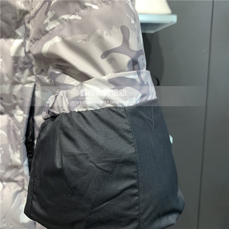 Mùa đông 2018 mới Li Ning nam sành điệu thời trang ấm áp và chống gió giản dị áo khoác ngắn xuống AYMN045 —