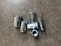 Flat head column pattern blue and white zinc large countersunk carbon steel rivet nut M8 complete specifications large quantity from excellent