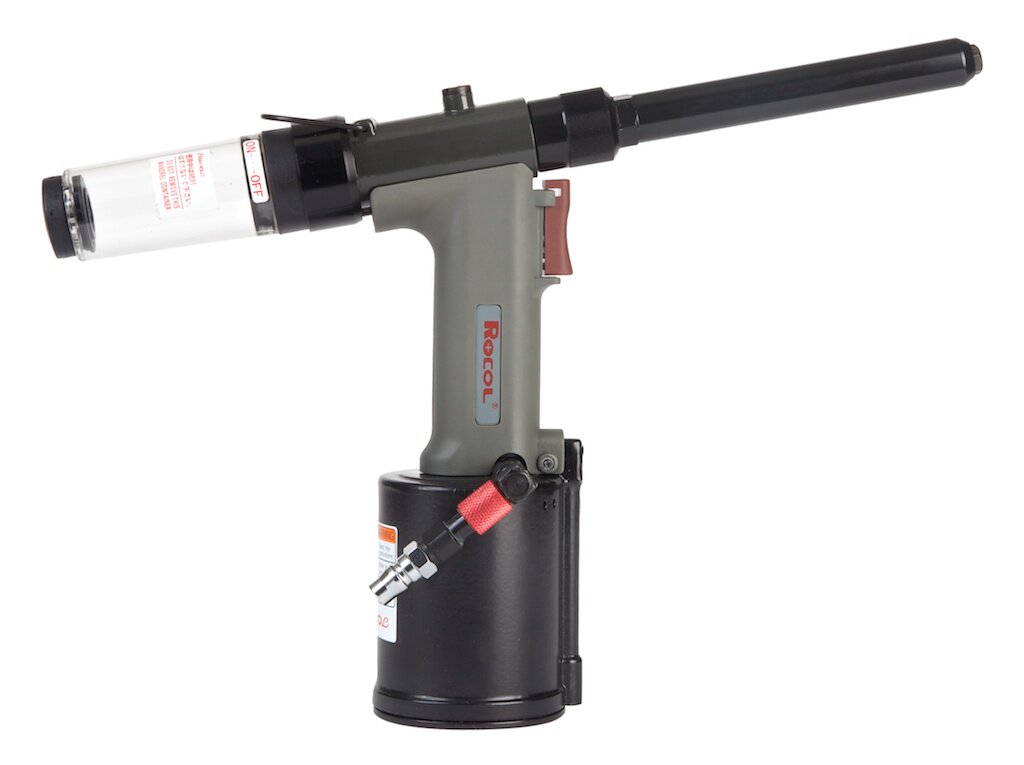 Original ROCOL Rogo pneumatic coring riveting gun RL-4100LV lengthy gun head shell