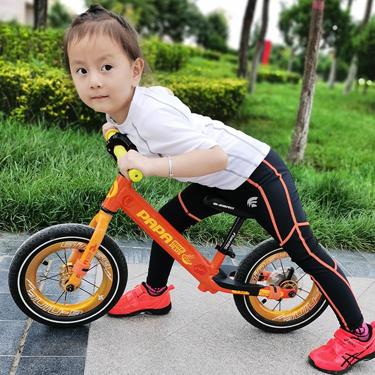 Egret LUULEE Child riding suit riding pants balance car riding long pants close-fitting breathable spring summer 2258