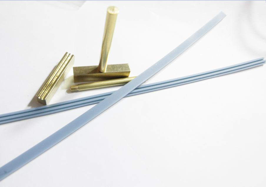 LCD screen pressure T-type soldering iron head Hot pressing head LCD cable welding hot pressing tool Full copper screen line hot pressing strip