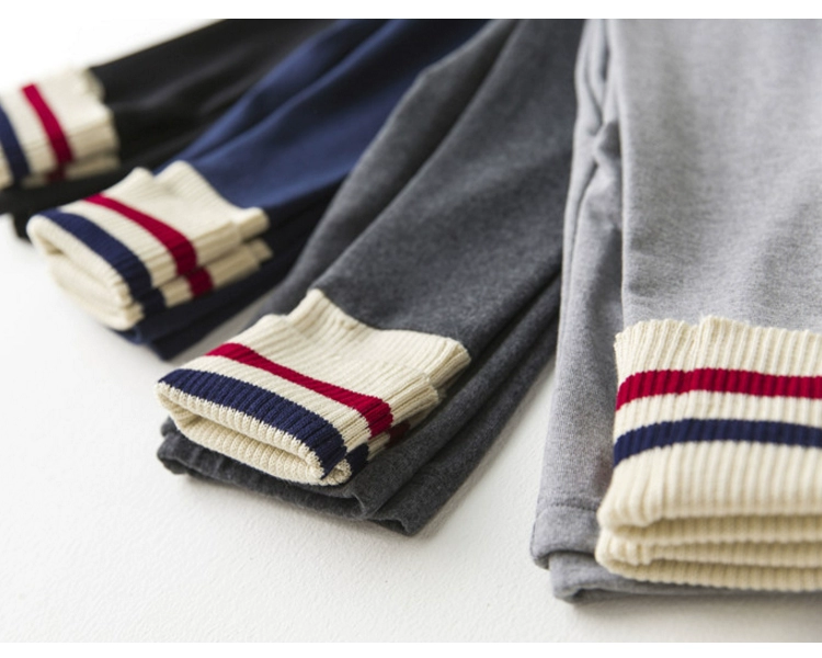 Mùa thu quần legging nữ mỏng mặc ren chân cotton cao eo bó sát quần co giãn dài quần dài