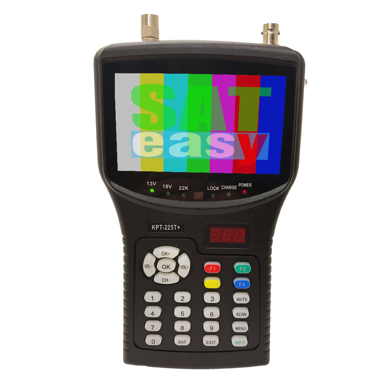 Kpt225T+ Satellite Finder 4.3inch Handheld Kpt225Ts Dtmb Hong Kong Terrestrial Wave Tester Kpt225T+ Satellite Finder 4.3inch Handheld Kpt225Ts Dtmb Hong Kong Terrestrial Wave Tester