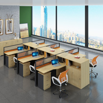 Office desk Staff table and chair combination Partition screen Staff desk 24-person simple modern computer desk Office desk