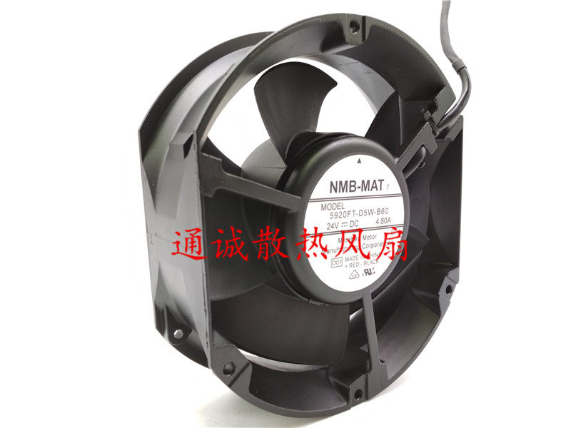 5920FT-D5W-B60 24V 4 80A New NMB-MAT Yaskawa Drive Cooling Fan 17251