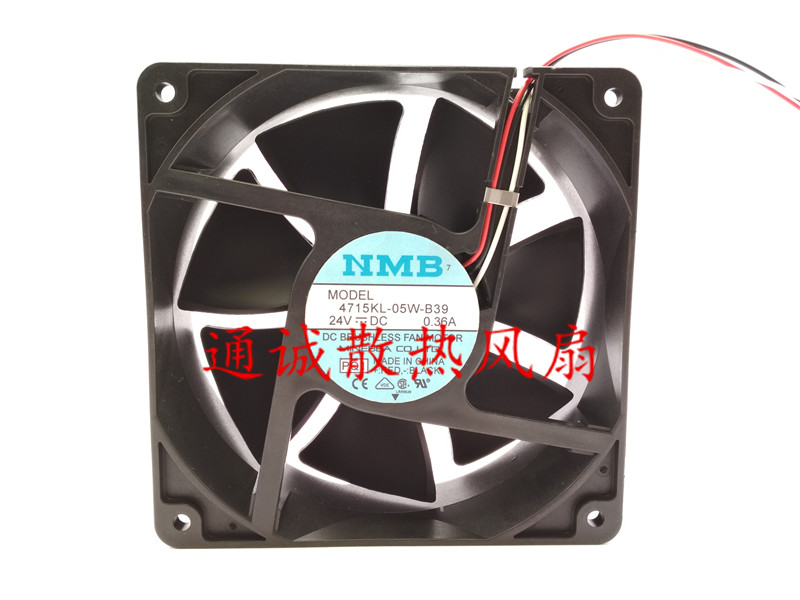 4715KL-05W-B39 24V 0.36A Original NMB Fanuc System Cooling Fan 3-Pin Plug