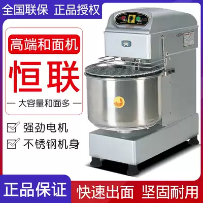 Henglian vertical noodle machine commercial HS20 30 40 50A double-action two-speed noodle mixer noodle machine bakery