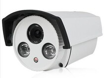 High-definition 1200 Line Monitoring Camera Infrared Hemisphere Camera Simulation Double Light Array Gun Machine AC24V