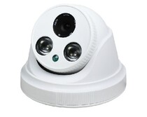 High-definition 1200 Line Monitoring Camera Infrared Hemisphere Camera Simulation Double Lights Array Hemisphere AC24V