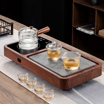 Chinese electric pottery stove tea tray set fully automatic integrated kung fu tea set home simple wujinshi tea table kettle