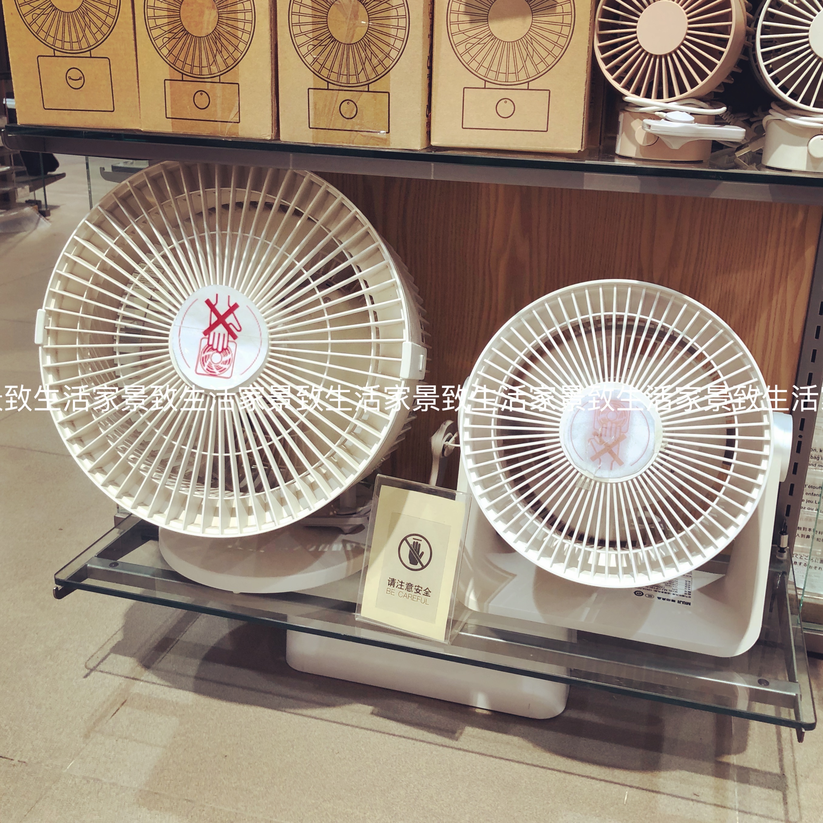 quat hoi nuoc Quạt lưu thông không khí MUJI MUJI lớn nhỏ Nhật Bản âm lượng lớn quạt âm lượng thấp - Quạt điện quạt mini phun sương