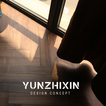 Memory black walnut solid wood skeleton floor environmentally friendly geothermal bedroom modern teak manufacturer direct sales floor