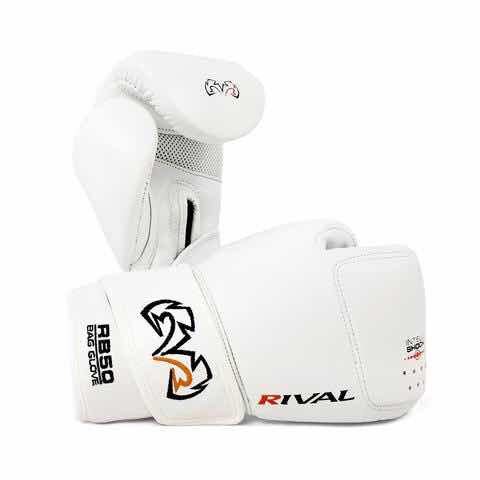 RIVAL RB50 INTELLI-SHOCK COMPACT BAG GLOVES SANDBAG HAND TARGET BOXING GLOVES