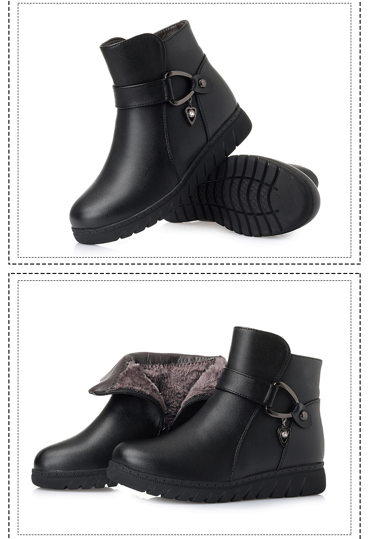 Bottes mi-saison femme en TPR - Ref 3250374 Image 13