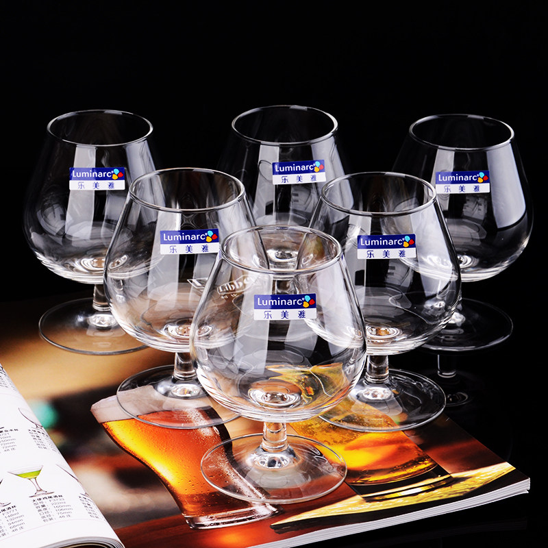 Creative Lemeria White Land Cup Wine Cup Crystal Glass Dwarf Goblet Wine Red Wine Red Wine Glass Wine Glass Wine Furniture Group Set