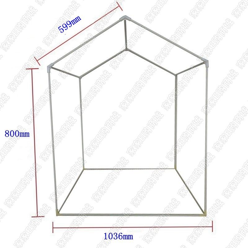 Playhouse children's tent bracket Baby playhouse room mosquito net bracket Fiberglass can be customized