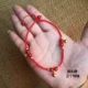Shi Lai Yu biến năm sinh vòng dây đỏ vòng chân chuông đỏ vòng chân nữ bằng tay dệt mã não đỏ mã não đỏ