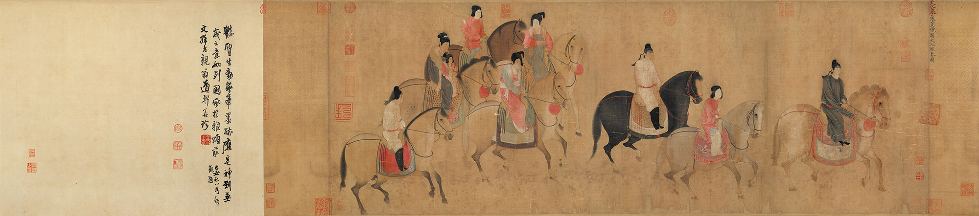 China's top ten heritage paintings, Mrs. Yun Chun Tu Female Antique Painting Features