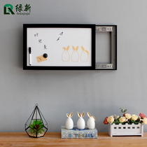 Electricity meter box decoration wall creative message board push and pull distribution box weak electricity box Network Box electric box multimedia cover