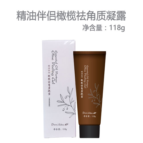 Huimeishe Tinh dầu đồng hành Olive Bran Kernel Gel 118g Nhẹ nhàng tẩy tế bào chết cho mặt tẩy da chết bha