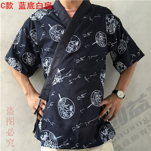 Nhật Bản nhà hàng sushi Nhật Bản workuniform kimono quần áo lao động Hàn Quốc đầu bếp nhà hàng của những người đàn ông và phụ nữ