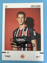 19-20 season Germanys Frankfurt Durham pro-pen signature official card