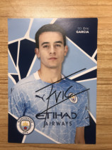 20 21 season Manchester City Garcia official Printing Card