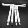 Unisex vòng eo vịt khóa có kích thước lớn điều chỉnh dây đeo garter vớ chống trượt chống trượt clip garter clip đầu gối dây nịt đùi bằng da cho nữ
