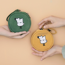 Yinshu insoX Zhihu Liu Wanshan original design suede change key small round bag handbag cute wallet