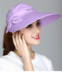 Hai TYGJ Golf Caps Phụ nữ Sunshade Bibs 4 Mặt nạ chống nắng mùa hè gậy golf tay trái Golf