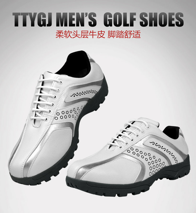 Giày golf TTYGJ giày thể thao nam bằng da đế cao nhất 	túi đựng gậy golf đi tập
